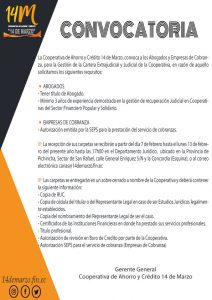 Convocatoria Abogados